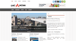 Desktop Screenshot of lacancha.no