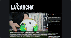 Desktop Screenshot of lacancha.com