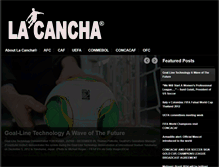 Tablet Screenshot of lacancha.com